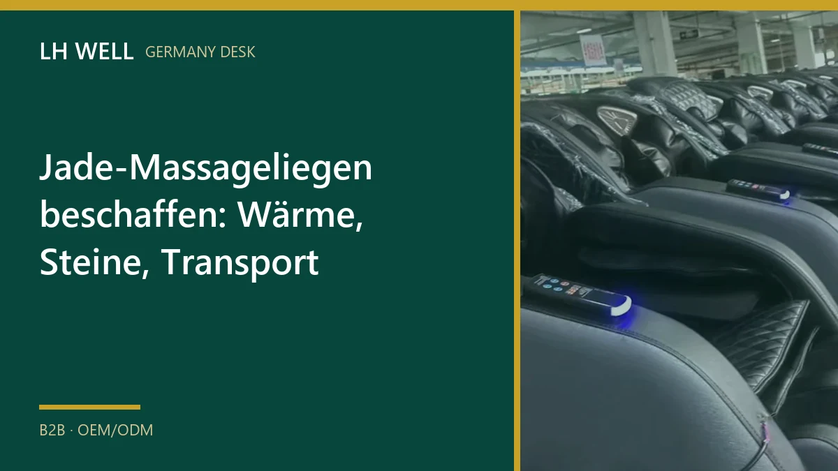 Titelbild zur Beschaffung und Transportprüfung von Jade-Massageliegen