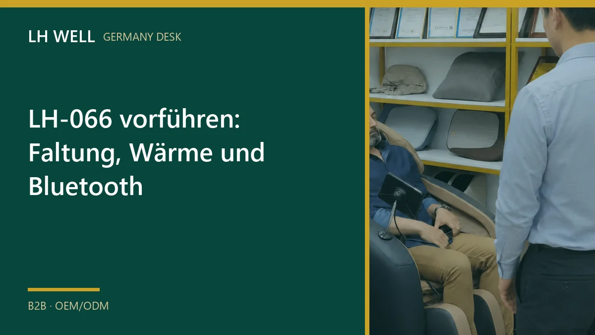 LH-066 vorführen: Faltung, Wärme und Bluetooth – B2B-Prüfung und Beschaffung