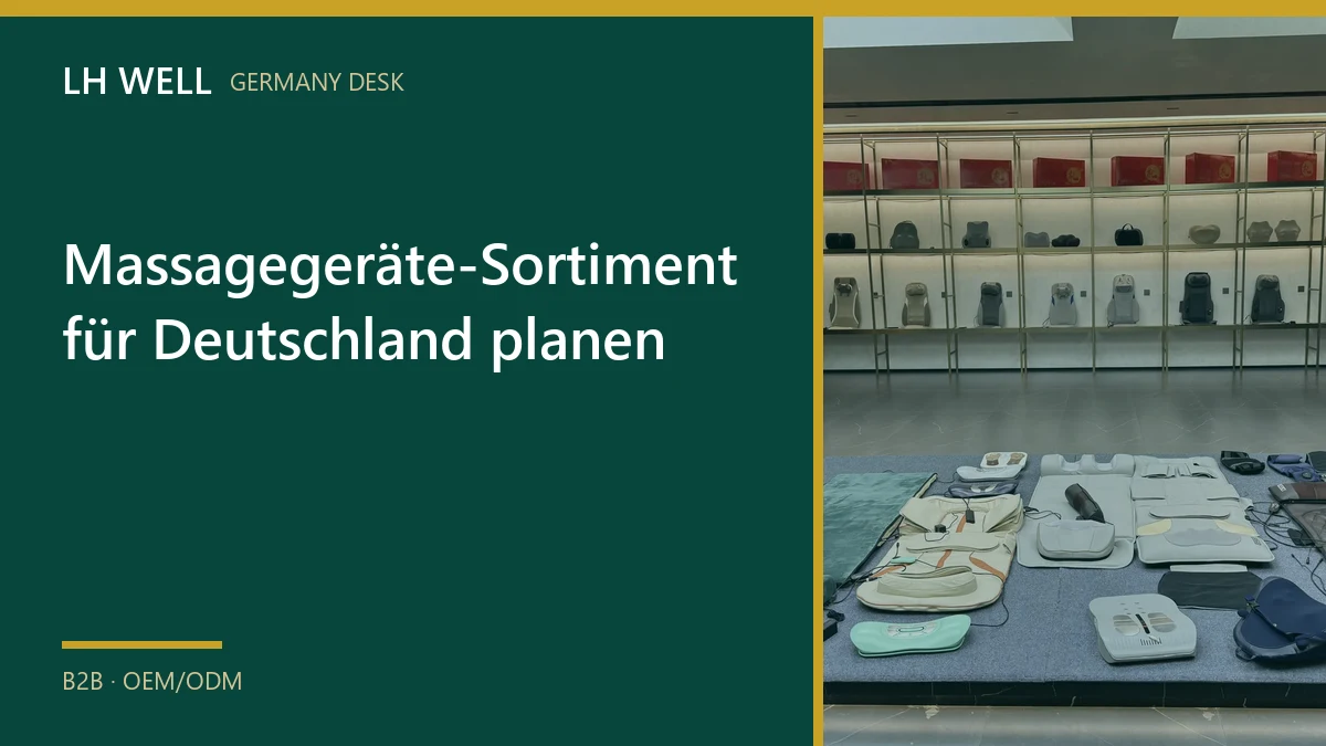 Titelbild zur Planung eines Massagegeräte-Sortiments für Deutschland