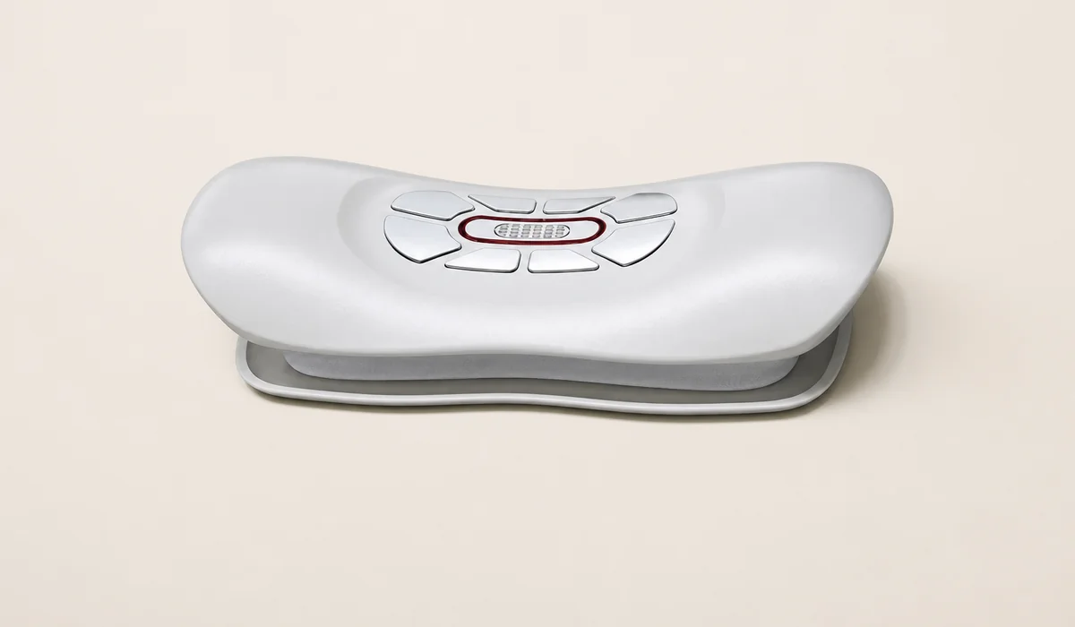 Lendenmassagegerät mit 15-stufiger Luftkissen-Dehnung und 30 Pulsstufen LH-002, Anwendungsdarstellung