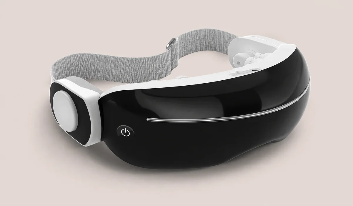 Augenmassagegerät mit 42–46 °C Wärme und Bluetooth-Musik LH-008, Funktionsdarstellung