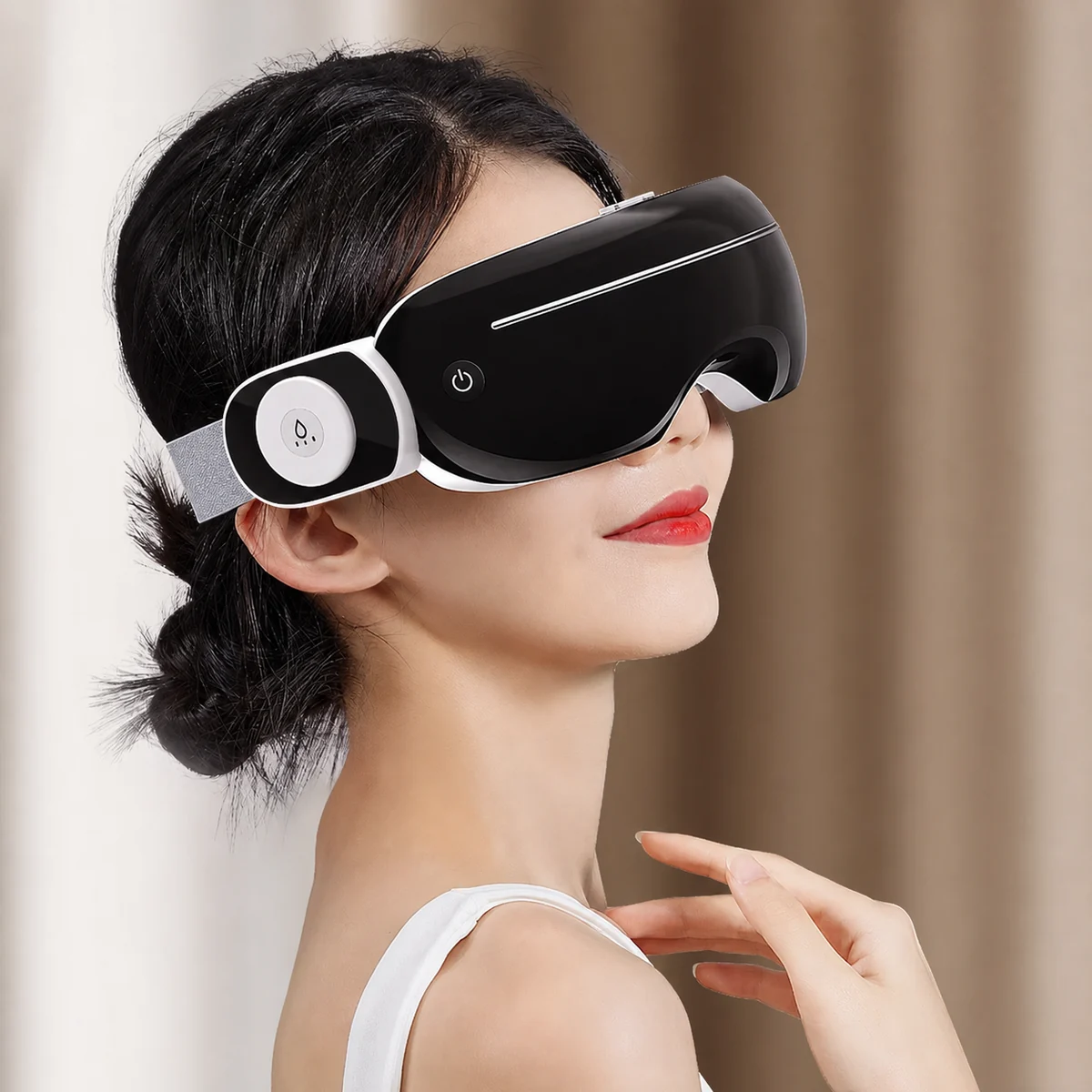 Augenmassagegerät mit 42–46 °C Wärme und Bluetooth-Musik LH-008, weitere Produktansicht