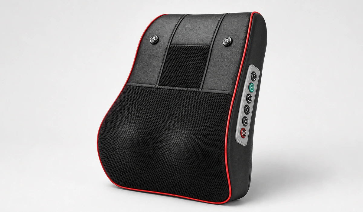 Mehrzonen-Massageauflage mit Wärme und Vibration LH-032, Detailansicht
