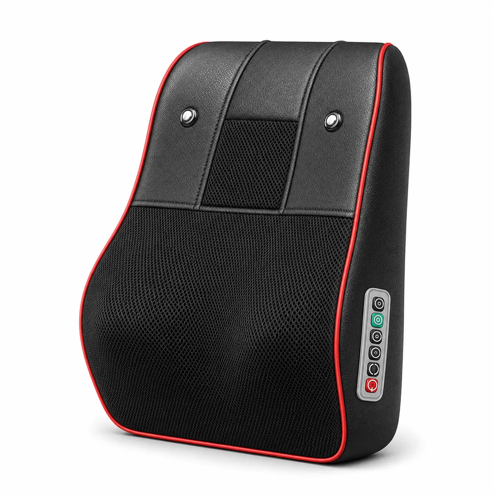 Mehrzonen-Massageauflage mit Wärme und Vibration LH-032, Seitenansicht