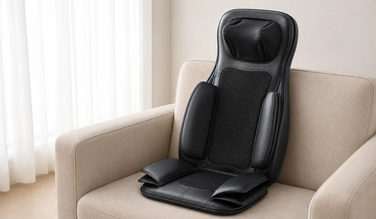 4D-Rückenmassageauflage mit Luftkompression LH-038, Funktionsdarstellung