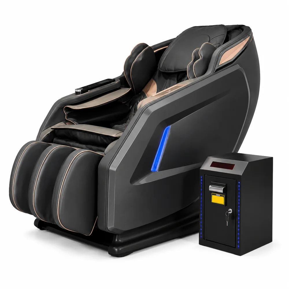 Gewerblicher Massagesessel mit externer Zahlungsstation LH-081, weitere Produktansicht
