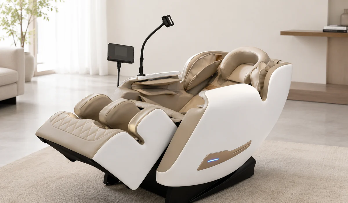 Kompakter elektrischer Ganzkörper-Massagesessel LH-089, Anwendungsdarstellung