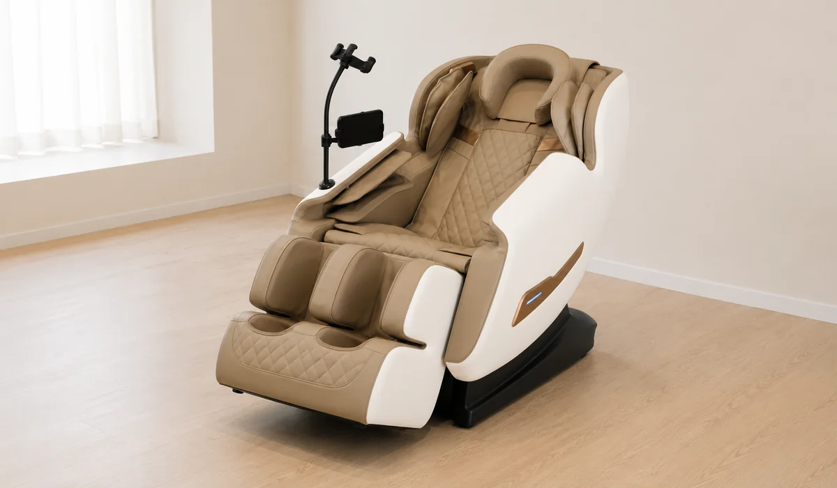 Kompakter elektrischer Ganzkörper-Massagesessel LH-089, Detailansicht