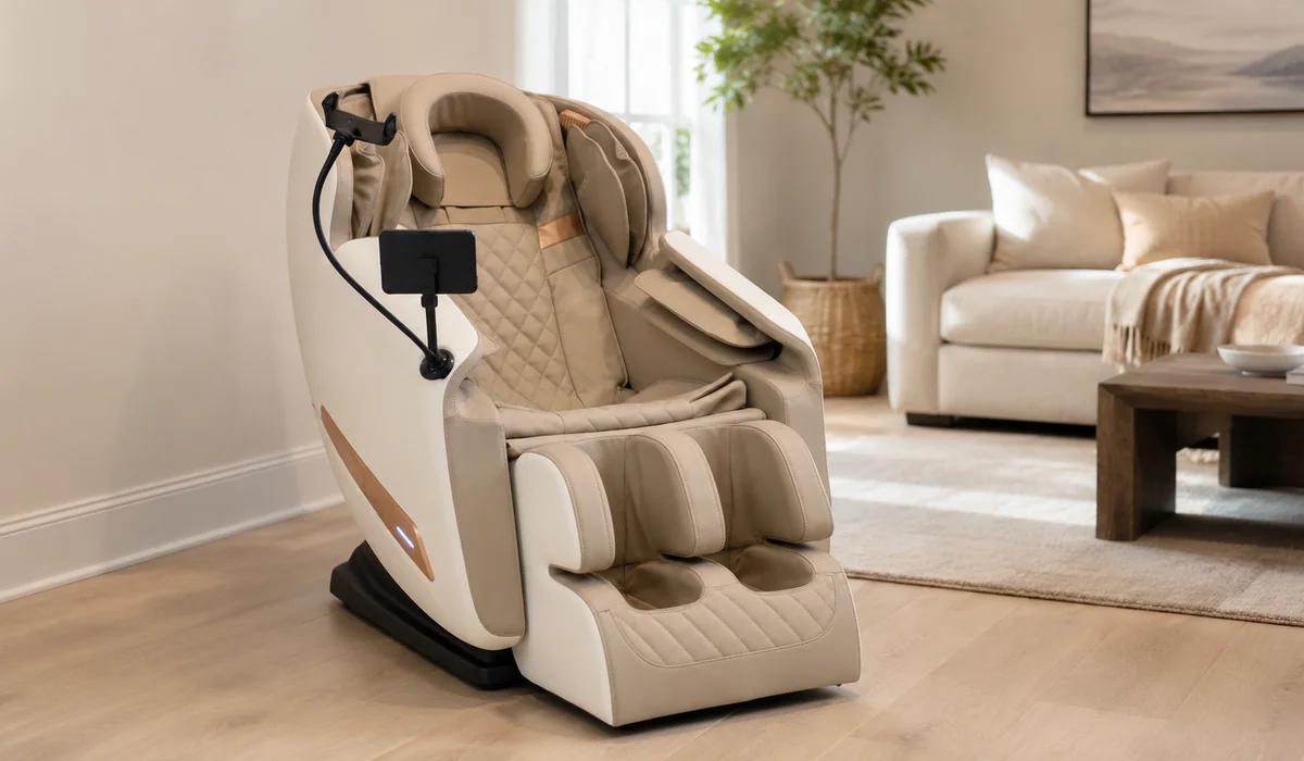 Kompakter elektrischer Ganzkörper-Massagesessel LH-089, Funktionsdarstellung